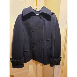 Donatella by Victoria's Secret Navy Blue Peacoat